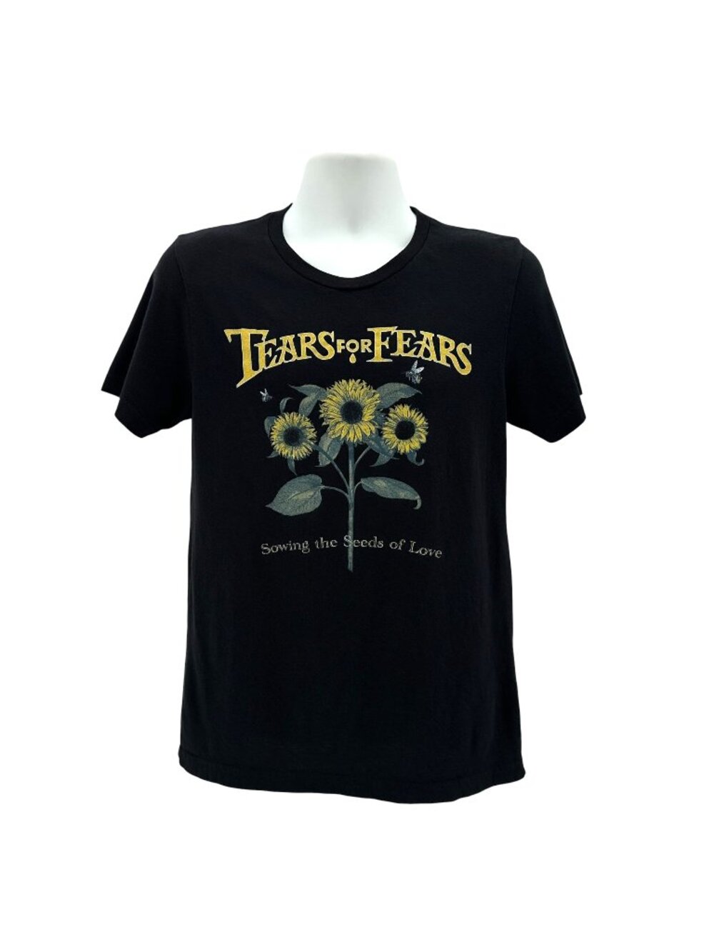 Tears For Fears Mens Medium Shirt Organic Cotton Sowing The Seeds Of Love